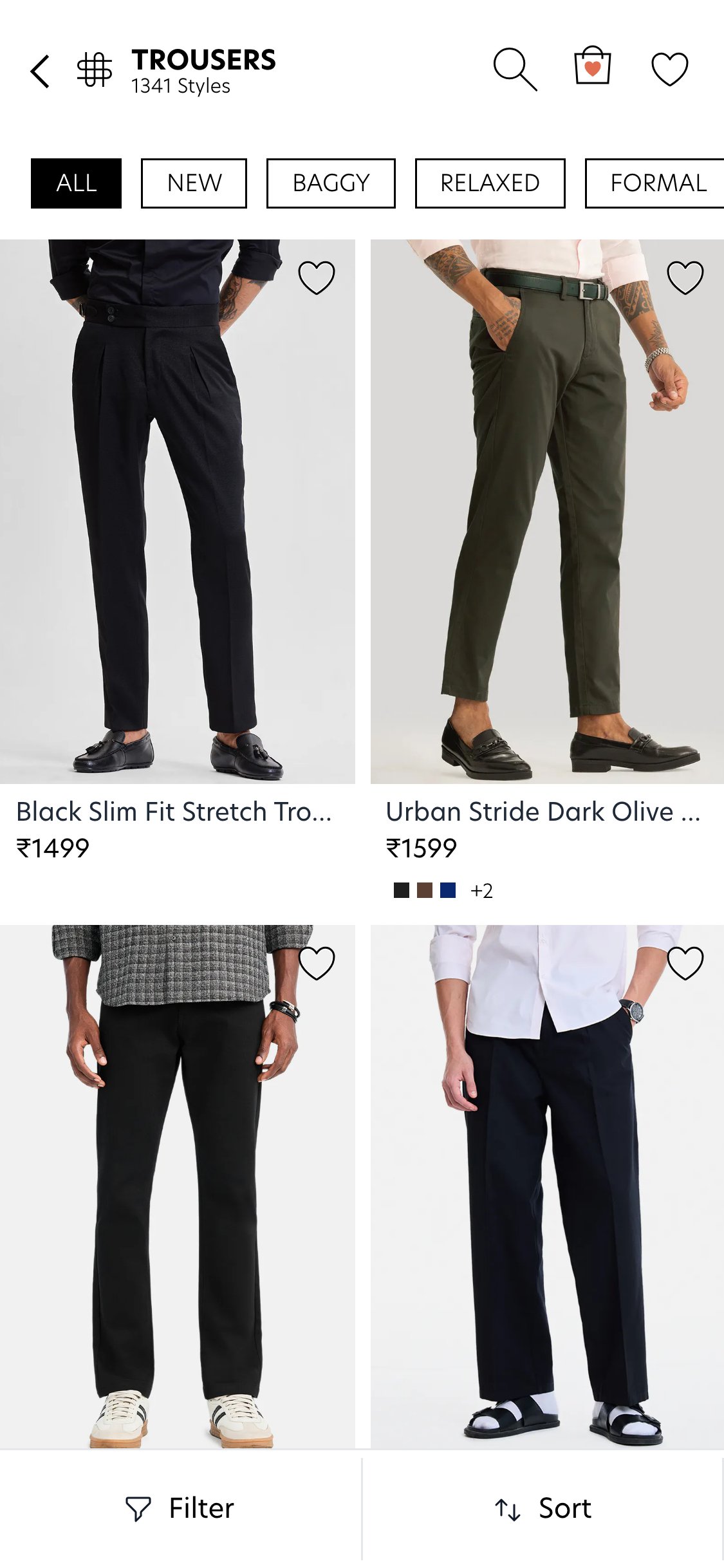 Snitch — Mobile Homepage (Conversion-focused hero carousel with category CTAs, sale pricing, and clear shop-now navigation)