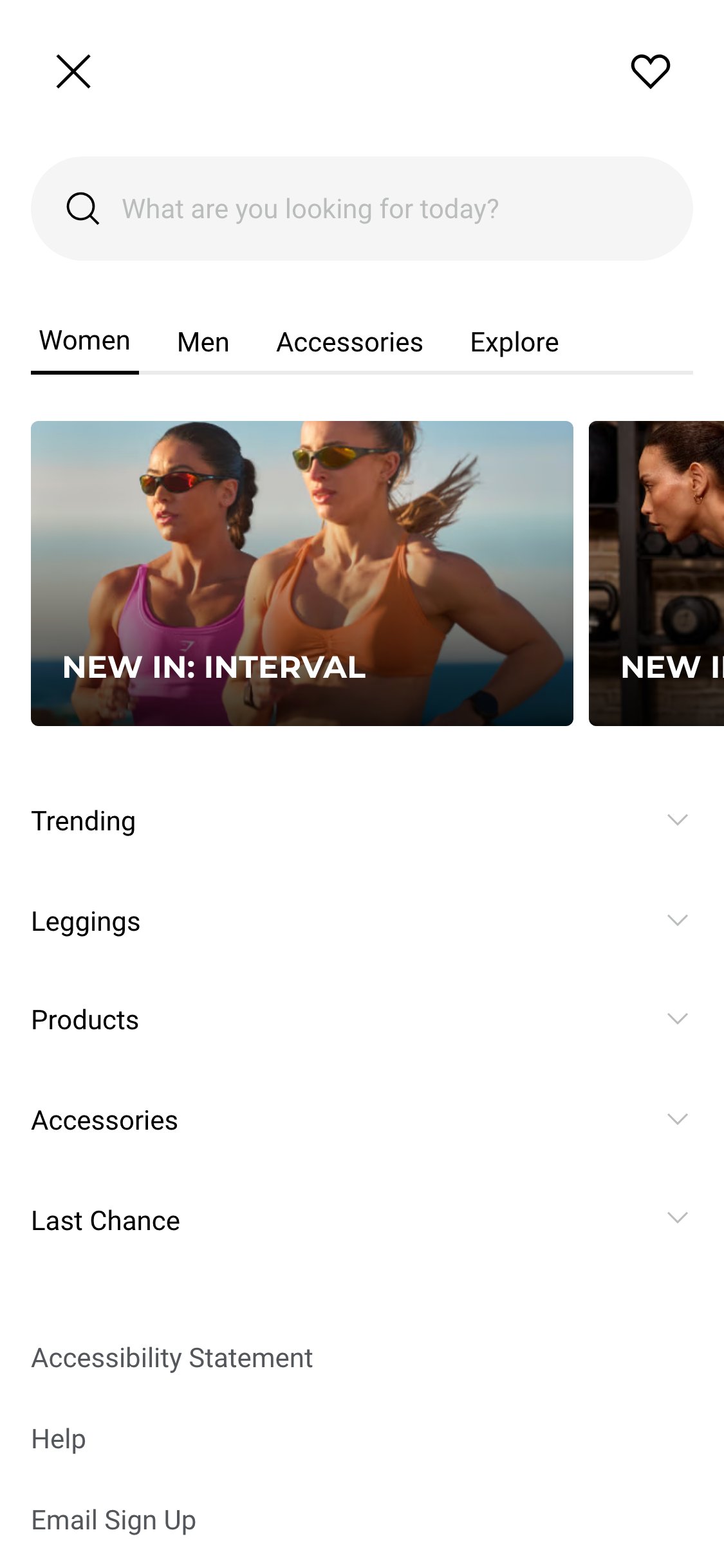 Gymshark — Mobile PDP (Reviews section with 4.2-star rating, rating histogram, 94% recommendation rate, and category-level average ratings)